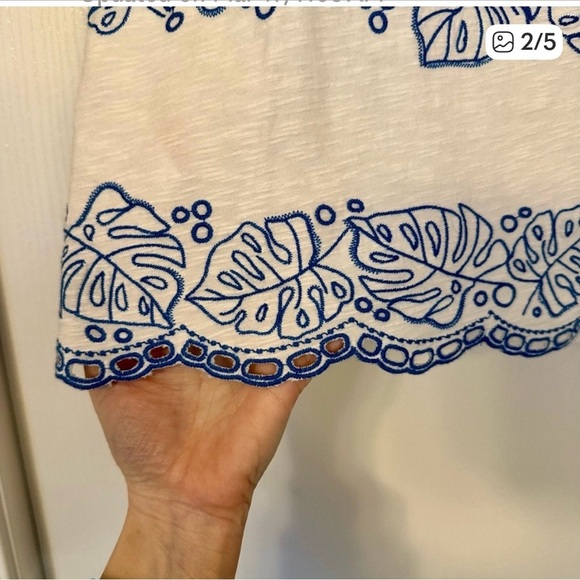 Tommy Bahama Palm Leaf Top Size Small NWT - Picture 3 of 5